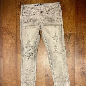SOLD Machine Brand Jeans Sequin Detail sz 11 NWOT